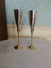 Flûtes champagne métal d'occasion  Lusignan
