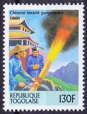 Usado, Chinese Invent Gunpower, History, Togo 2000 MNH Millennium comprar usado  Enviando para Brazil