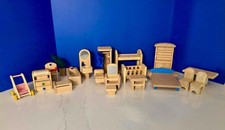 Wooden dollhouse furniture for sale  Redmond