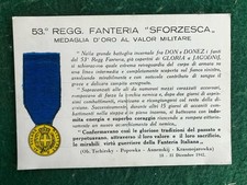 Cartolina medaglia oro usato  Vistrorio