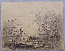 Dessin félix ziem d'occasion  Paris XV