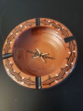 Beau cendrier marron d'occasion  Limoges-