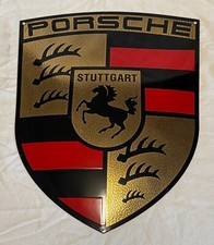 Porsche wappen reklam gebraucht kaufen  Kelberg