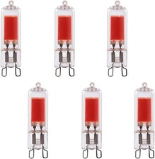 Usado, Lâmpada LED G9 3W lâmpadas vermelhas - Lâmpadas LED COB G9 substituem lâmpada de halogênio 30W comprar usado  Enviando para Brazil