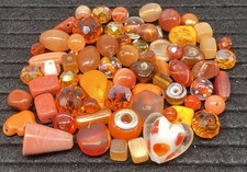 Orange glass stone for sale  Odessa