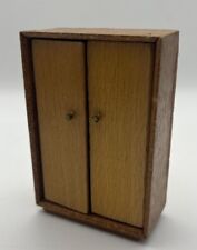 Usado, Guarda-roupa para casa de bonecas miniatura escala 1/12 madeira colorida clara  comprar usado  Enviando para Brazil