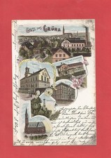 Litho gruss grüna gebraucht kaufen  Dresden