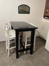 Tavolo nero 126x70x105 usato  Gorgonzola