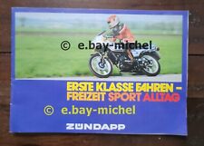 Zündapp prospekt 1983 gebraucht kaufen  Waldeck