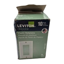 Leviton gang white for sale  Pearson