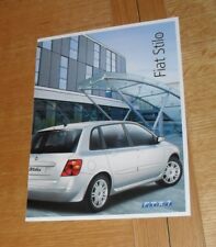 Fiat stilo brochure for sale  FAREHAM