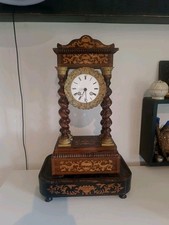 Antique column clock d'occasion  Expédié en Belgium