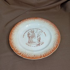 Assiette ancienne parlante d'occasion  La Chapelle-d'Armentières
