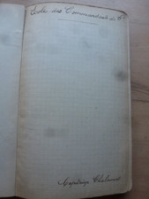 Carnet manuscrit capitaine d'occasion  Caen