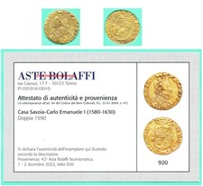 Doppia oro 1590 usato  Italia