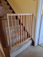 wooden stair gate for sale  SOLIHULL