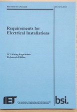 Requirements electrical instal for sale  ANDOVER