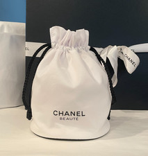 Chanel Beaute Blanco Cosmético Maquillaje Accesorios Cordón Bolsa Bolso segunda mano  Embacar hacia Mexico