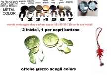 Coppia copribottoni camicia usato  Monte di Procida
