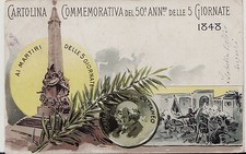 Milano cart. commemorativa usato  Roma