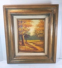 Vintage oil canvas for sale  Lexington