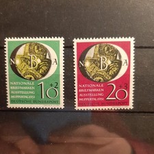 Bund brd 1951 gebraucht kaufen  Wettenberg