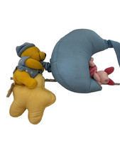 Vintage Disney Winnie The Pooh Musical Pelúcia Móvel Leitão Lua Estrela Berçário, usado comprar usado  Enviando para Brazil