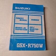 Suzuki gsx r750w usato  Giulianova