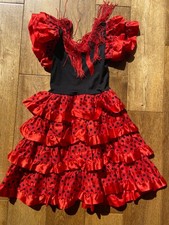 Flamenco costume child for sale  RICKMANSWORTH