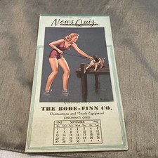 Pin calendar 1942 for sale  Seabrook