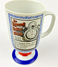 Usado, Caneca de relógio Arnart Ingersoll dólar copo pedestal #2767 tradicional americana comprar usado  Enviando para Brazil