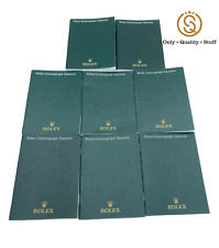 Rolex libretto opuscolo usato  Teramo