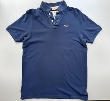 Camisa polo masculina vintage Y2K Hollister tamanho G azul praia bro logotipo costeiro millennial comprar usado  Enviando para Brazil