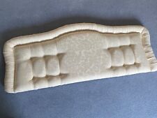 Cream buttoned kingsize for sale  HINCKLEY