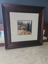 Framed tuscan print for sale  Marshallville