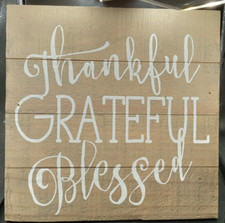 Thankful grateful blessed for sale  Mineola