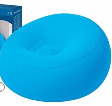 Fotel dmuchany pufa Bestway 75052 szary uszkodzony, używany na sprzedaż  PL