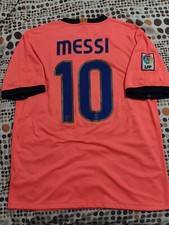 Camisa de futebol Nike Lionel Messi FC Barcelona 2009 2010 fora de casa tamanho G comprar usado  Enviando para Brazil