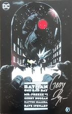 BATMAN ONE BAD DAY MR FREEZE #1 ASSINADO POR GERRY DUGGAN COM CERTIFICADO DE AUTENTICIDADE comprar usado  Enviando para Brazil