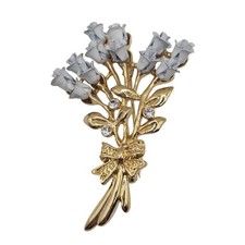 Vtg brooch floral for sale  Colorado Springs
