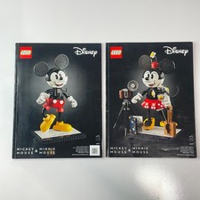 Lego Disney Mickey Mouse Minnie Mouse Conjunto de Manuais de Instruções Par Apenas Folhetos comprar usado  Enviando para Brazil