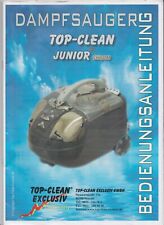 Bedienungsanleitung top clean gebraucht kaufen  Rheine