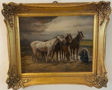 Antique horse landscape for sale  Provo