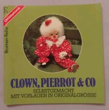 Clown pierrot selbstgemacht gebraucht kaufen  Brühl