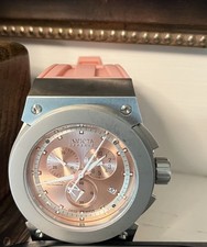 Invicta Akula Russian Diver 1959 relógio rosa com pulseira de borracha 052mm comprar usado  Enviando para Brazil