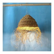 Lampadario fibre naturali usato  Italia