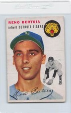 Usado, 1954 Topps #131 Reno Bertoia Tigers VG/EX *DA3710 comprar usado  Enviando para Brazil