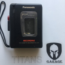 Mini gravador de cassete Panasonic RQ-L309 reprodutor de cassete para peças ou reparos comprar usado  Enviando para Brazil