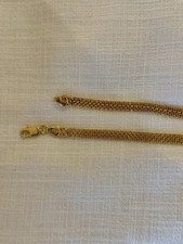 Colar de 19 polegadas ouro amarelo corrente elo marcado Itália 750 (por favor, leia a descrição) comprar usado  Enviando para Brazil