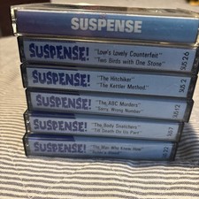 Usado, 7- Radio Yesteryear - SUSPENSE! - Cassette Tape - VINTAGE HALLOWEEN SCARY Lot comprar usado  Enviando para Brazil